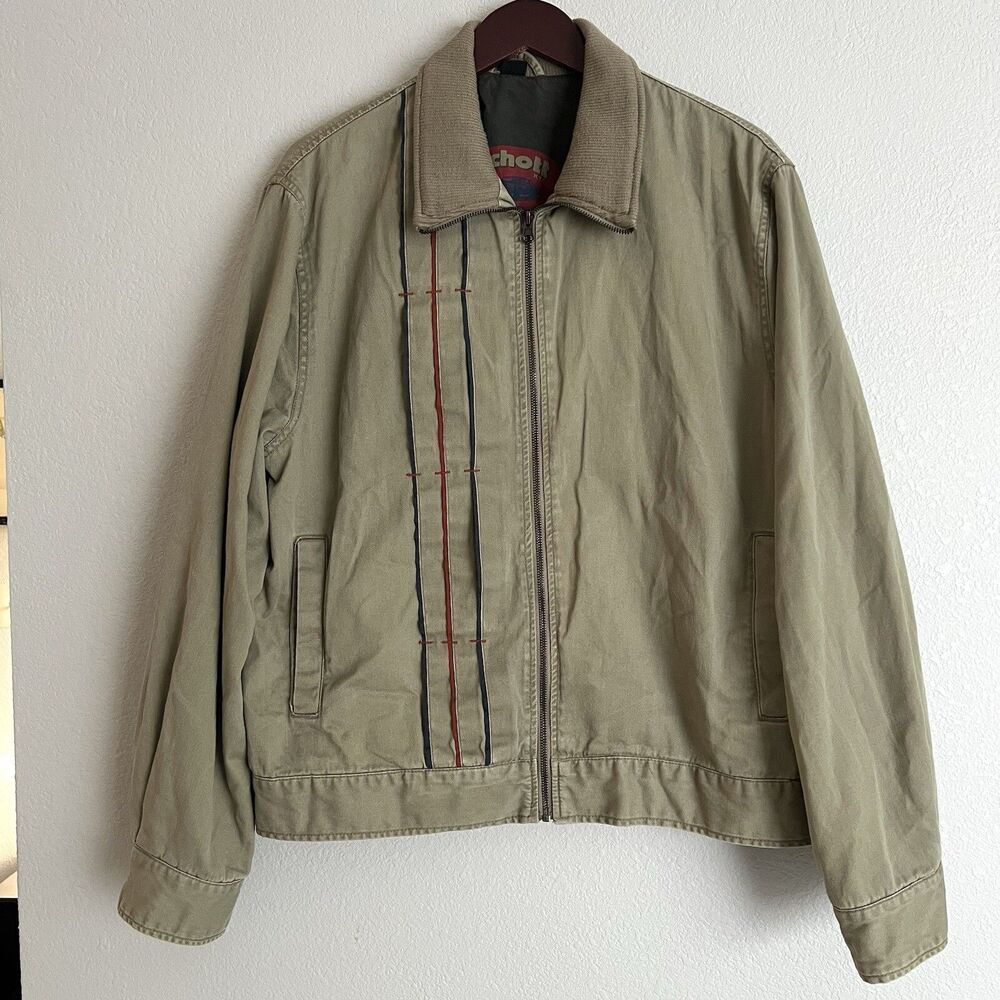 Schott Vintage HP Racing Team Jacket Size XL